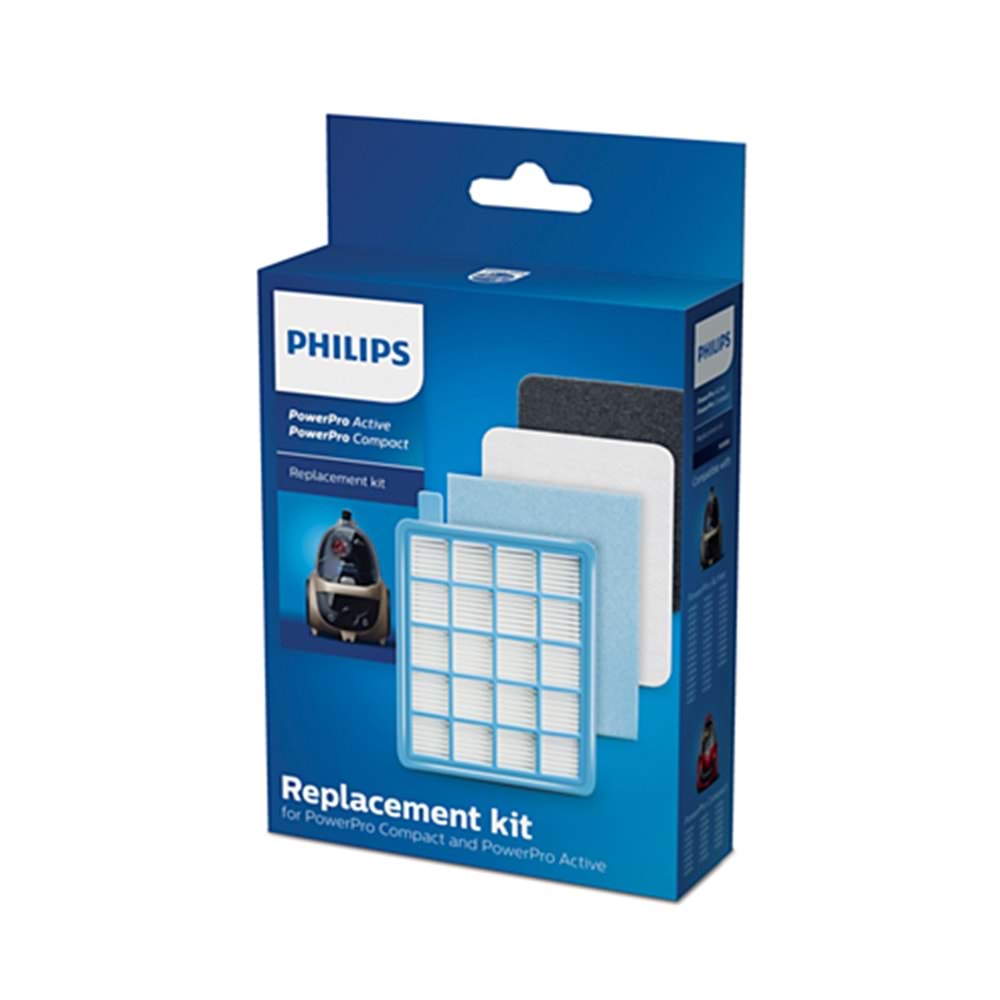 PHILIPS POWER PRO ACTİVE / COMPACT FİLTRE SETİ KUTULU FC8475