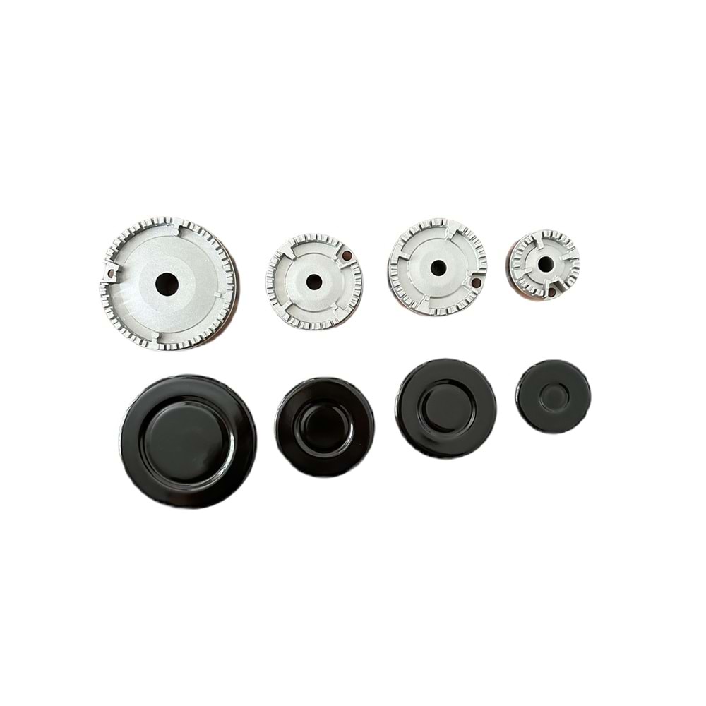OCAK SABAF TİPİ BEK TAKIMI 4 LÜ SET UNİVERSAL